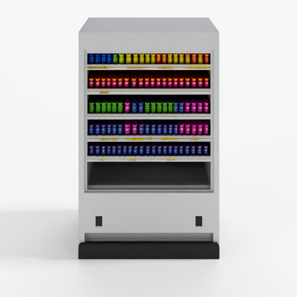 Refrigerator Supermarket 3D Model