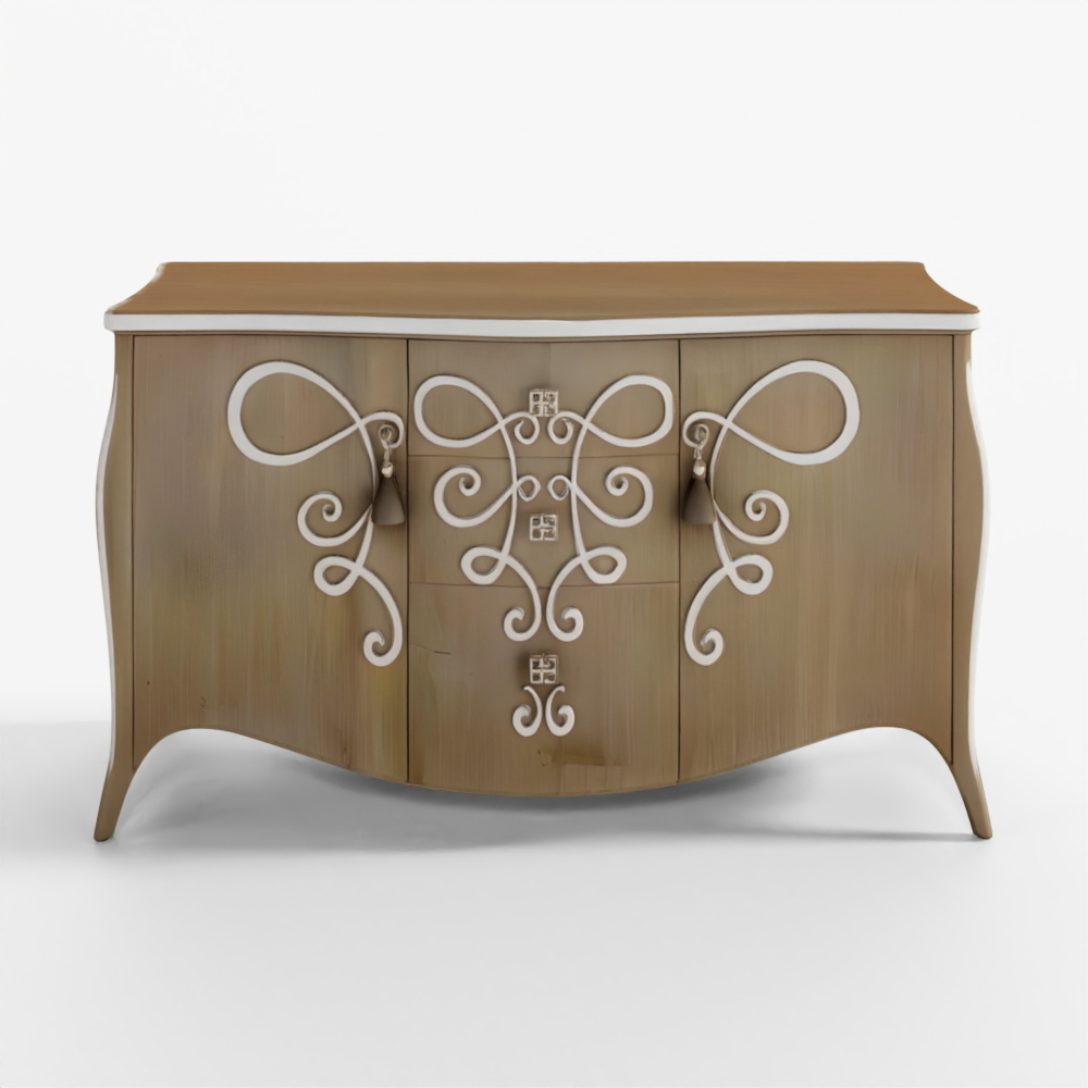 Seven Sedie Butterfly Sideboard 00CR142 3D Model