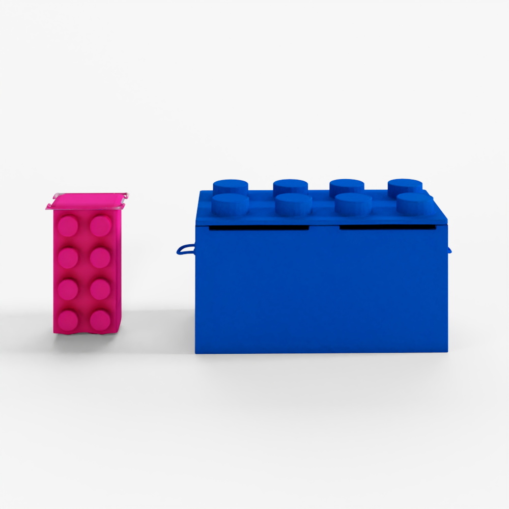 3D Lego Storage Container
