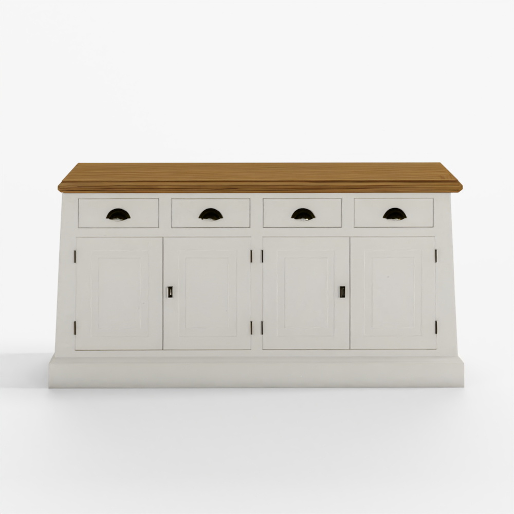 White Counter 130 3D