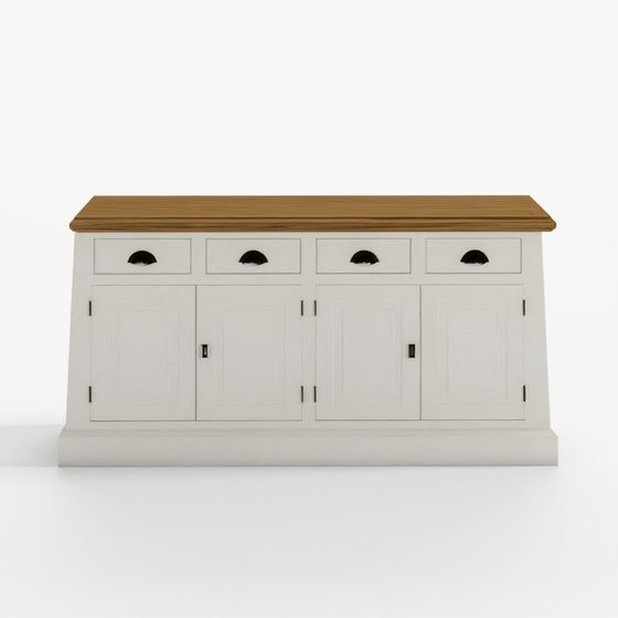 White Counter 130 3D