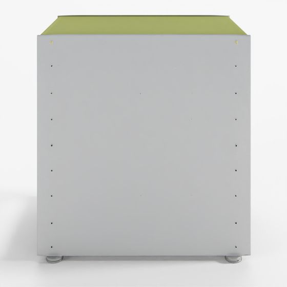 White Wooden Adjustable Shelf 3D Model