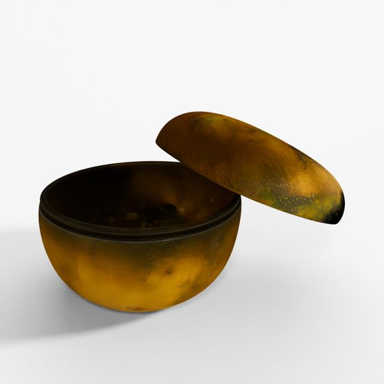 INDIGO Bronze Zodiac Trinket Box