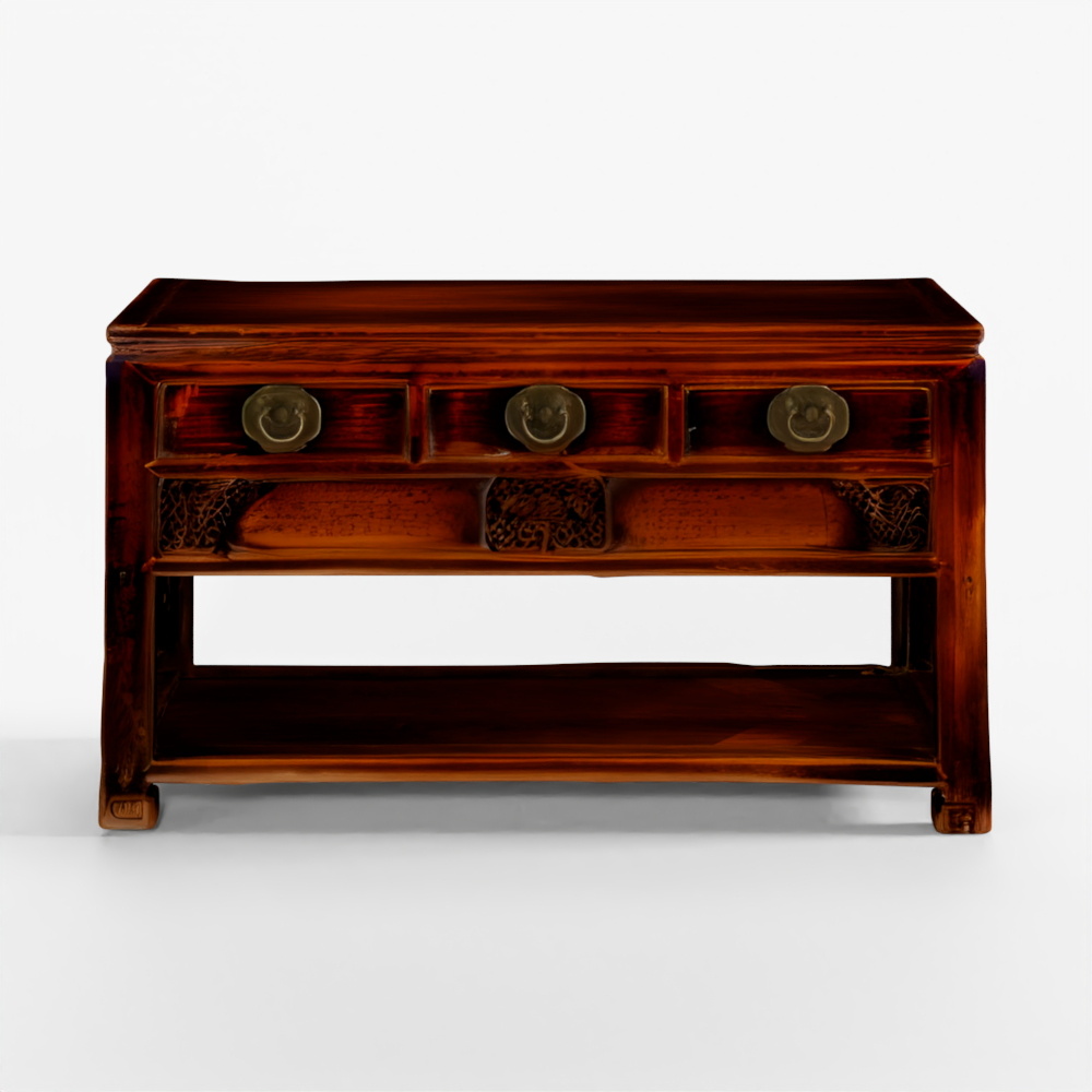 INDIGO Camphor Sideboard From Tianjin - 19th Century