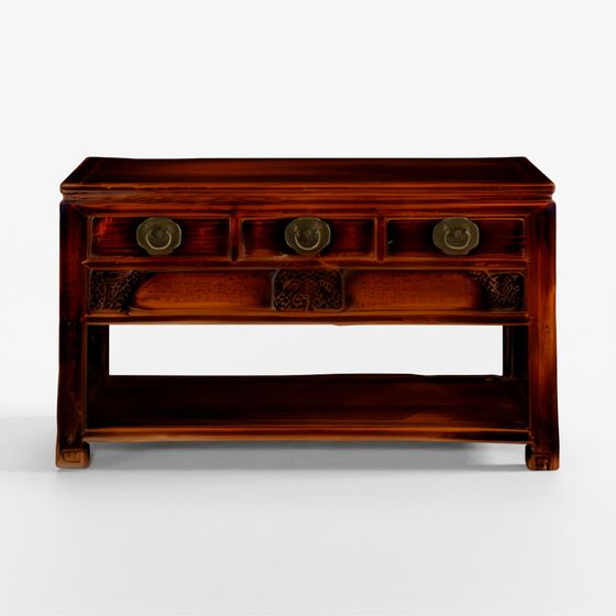 INDIGO Camphor Sideboard From Tianjin - 19th Century