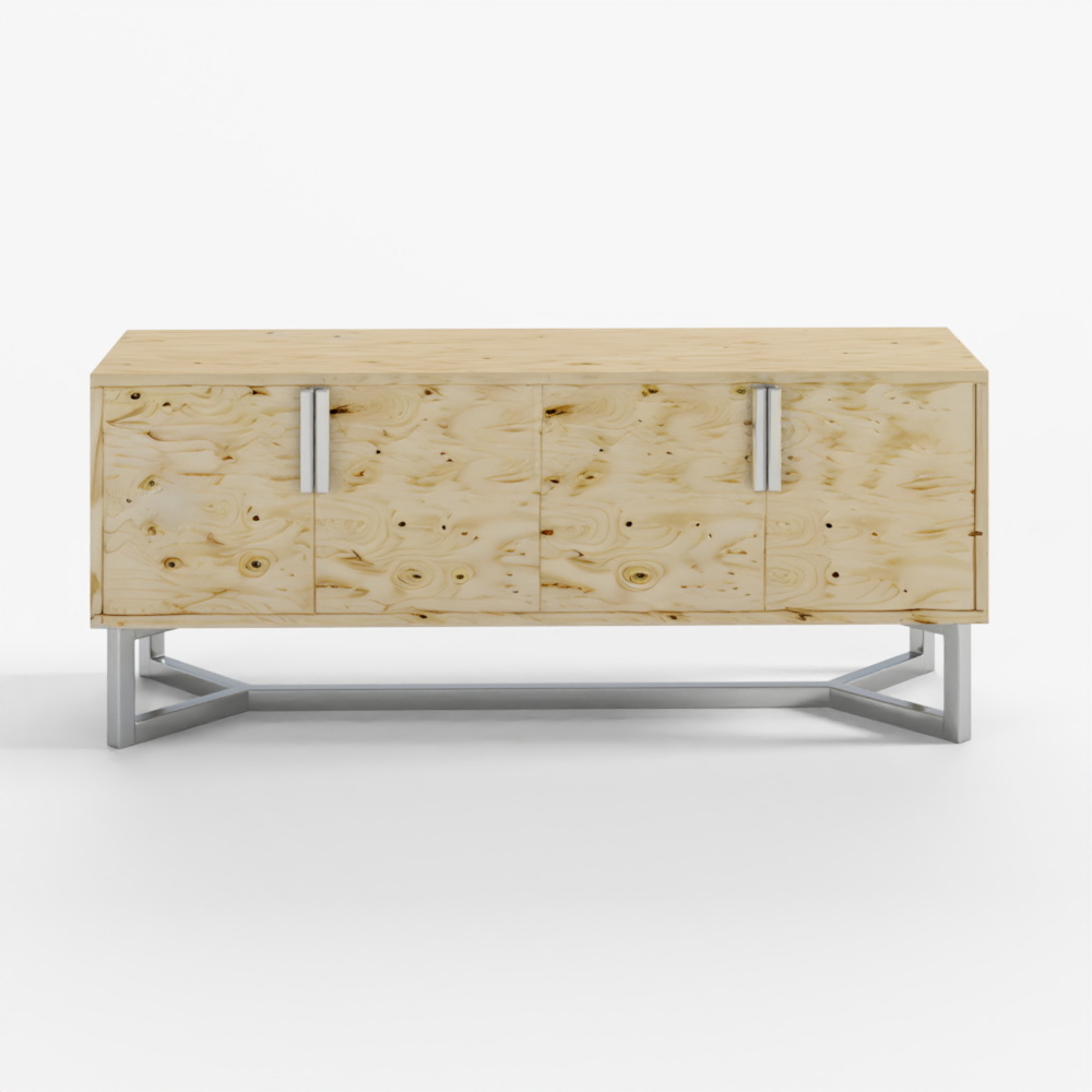 Plywood Commode 3D Model