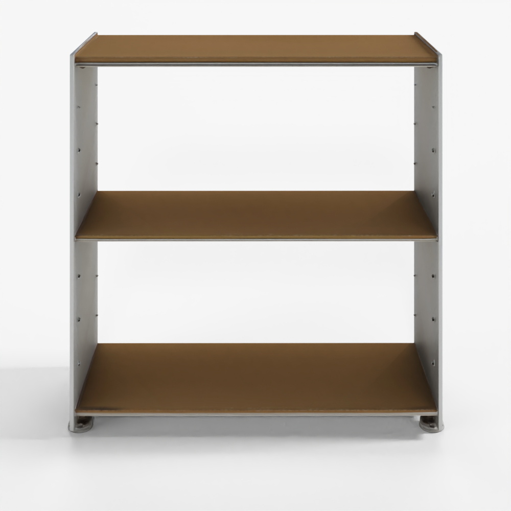 Three Shelf Bookcase 3D Model