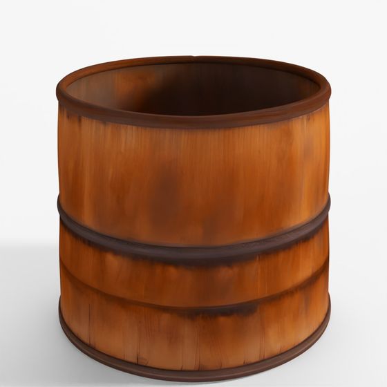 INDIGO Vintage Chinese Elm Grain Measure