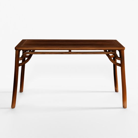 INDIGO Red Elm Dining Table From Hebei - 19th Century