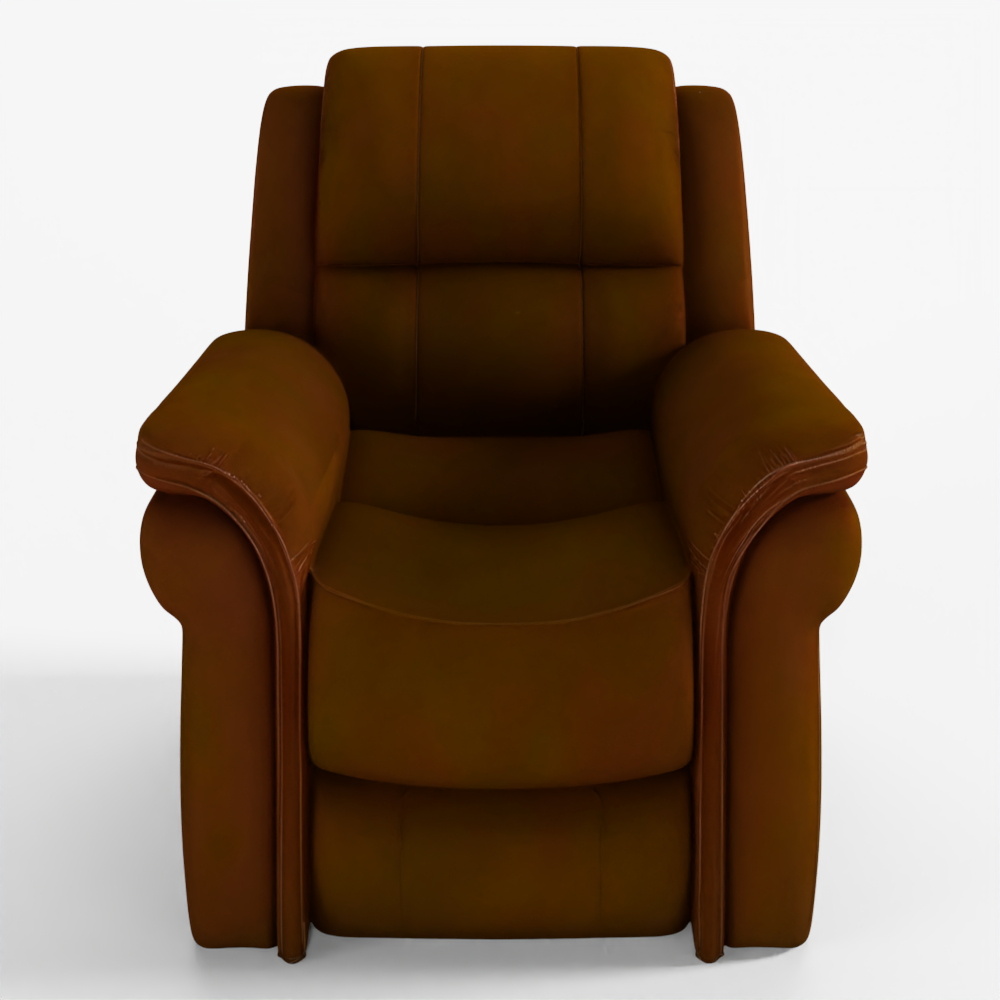 3D Arles Wide Faux Leather Standard Recliner - 5