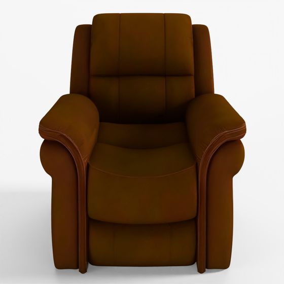 3D Arles Wide Faux Leather Standard Recliner - 5