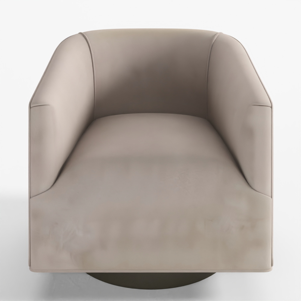3D 1950s Italian Shelter Chair Restoration Hardware