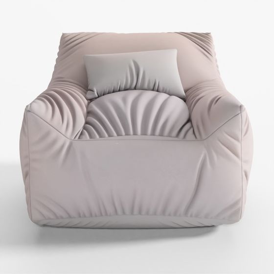 3D Big Joe Lux Large Bean Bag Chair Lounger