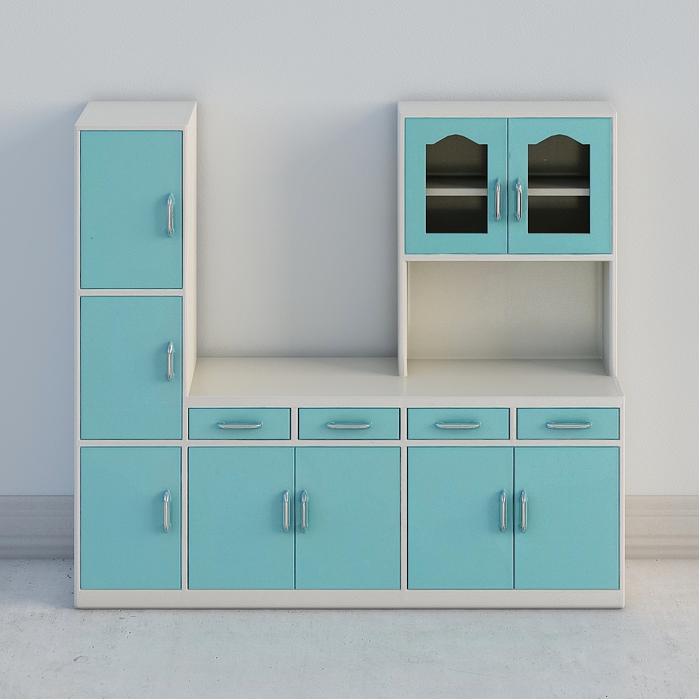 3D Model Kitchen Cabinet Furniture