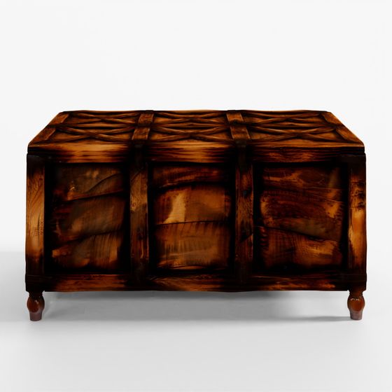 INDIGO Stick Box from Jaisalmer - 19th Century