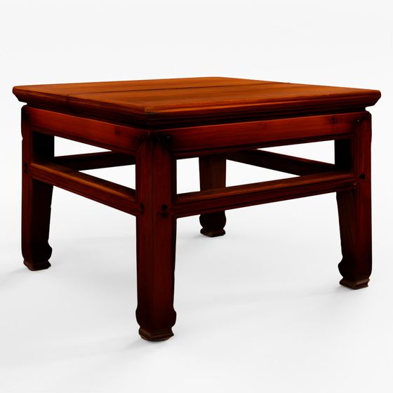 INDIGO Walnut Side Table From Shanxi - 19th Centur