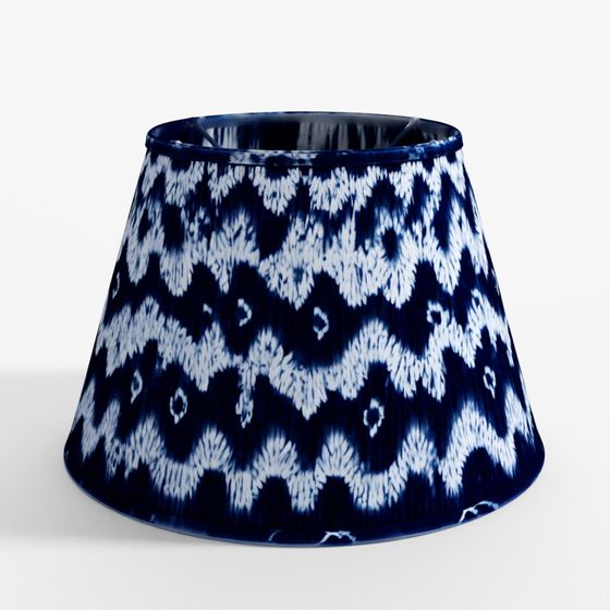 INDIGO Samarkand Indigo Ajmer Blue Empire Lampshad