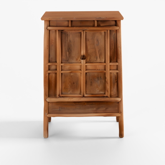INDIGO Elm Kitchen Cabinet from Tianjin, 19th Century