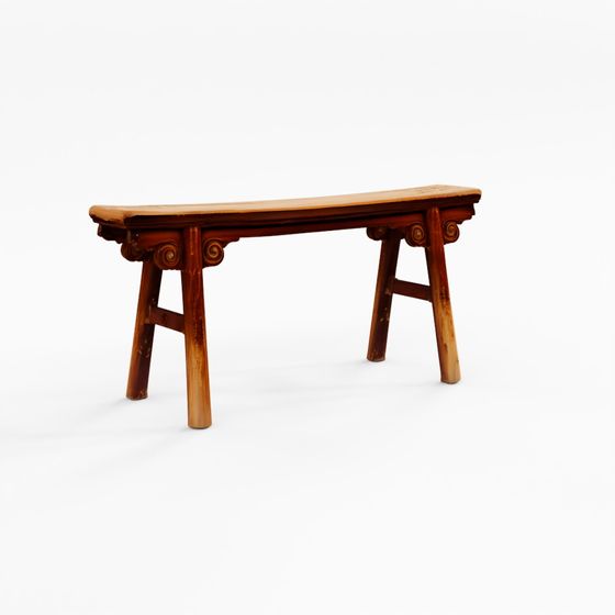 INDIGO Chinese Spring Bench from Shanxi, 19th Century