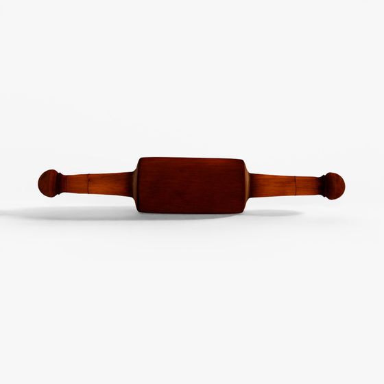 INDIGO Old Rolling Pin From Rajasthan - Circa 1920