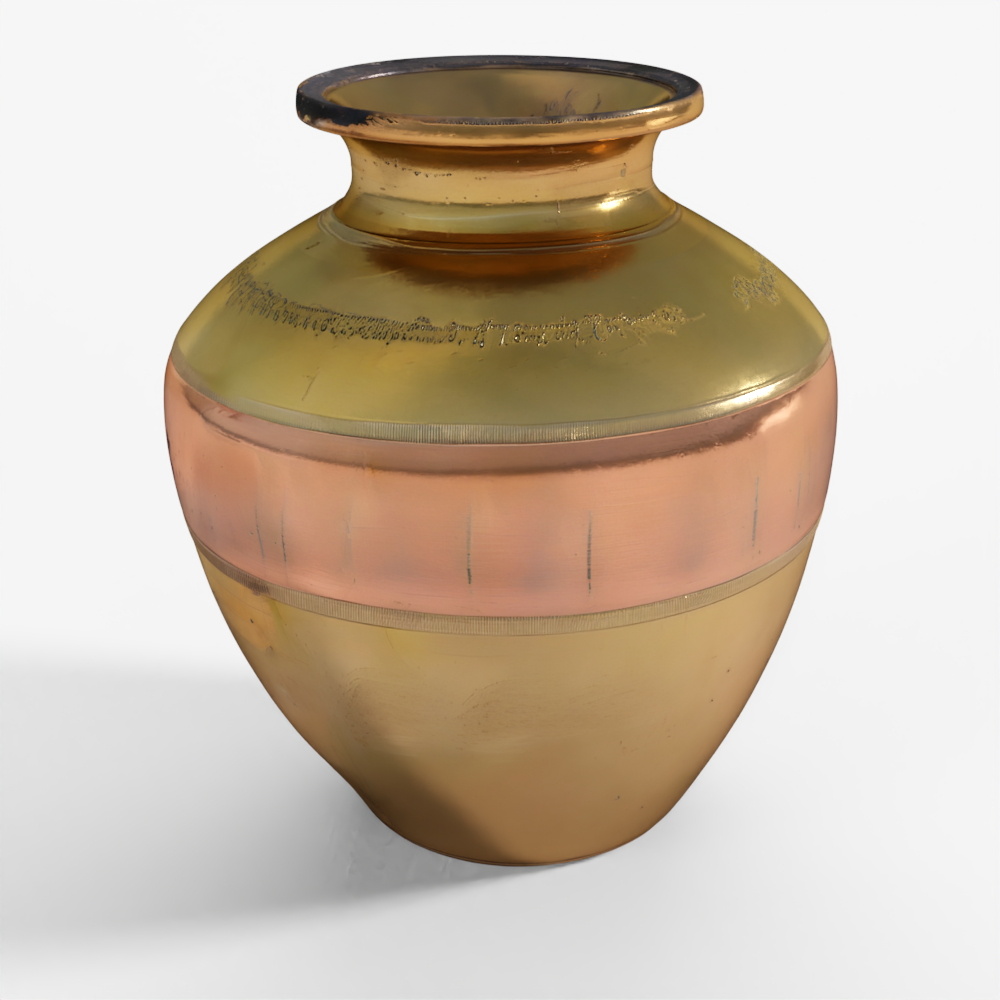 INDIGO Ganga Jumna Ravitra Pani Lota From Haridwar