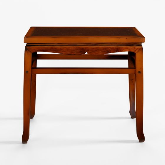 INDIGO Mulberry Half Table From Gansu - Ca 1900