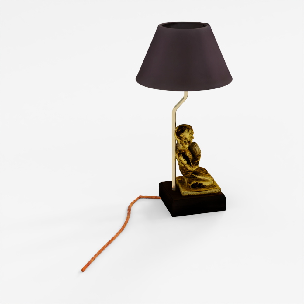 INDIGO Kneeling Monk Table Lamp
