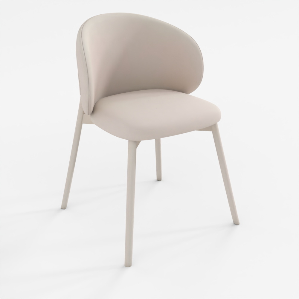 3D Blaze Bouclé Chair Seat