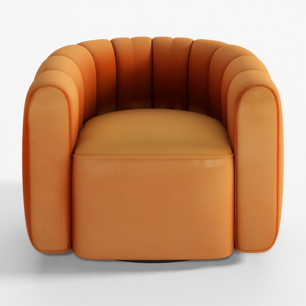 3D Fitz Russet Chair CB2
