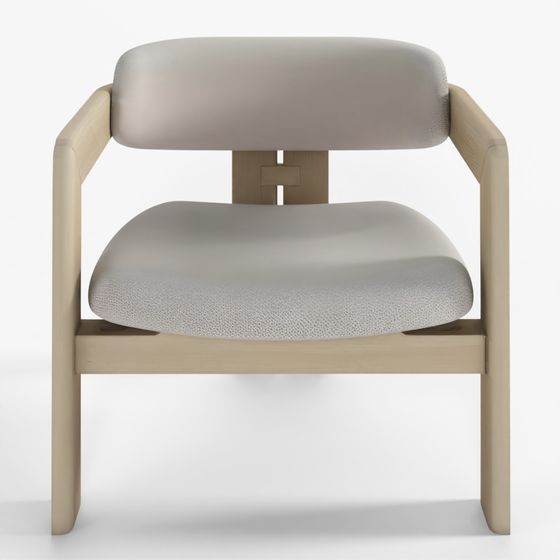 3D Gallotti and Radice 0417 Lounge Armchair