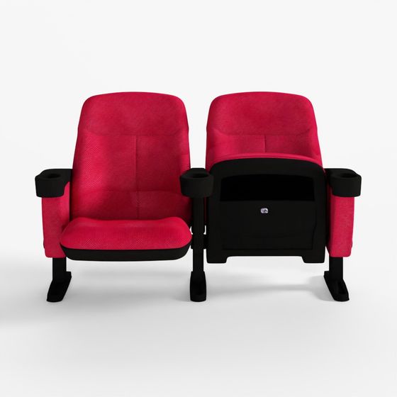 3D Fabric Cinema Seating Chair Home Interior