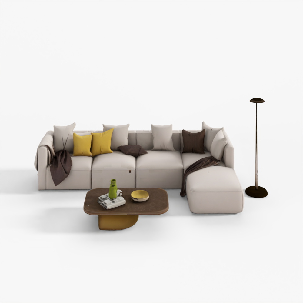 3D Interior Living Room Scene 17