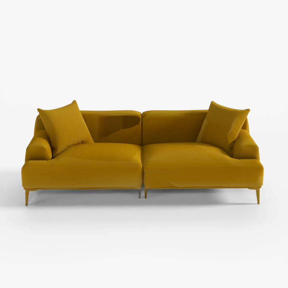 Divano Velluto Abisko 91 - Morbido