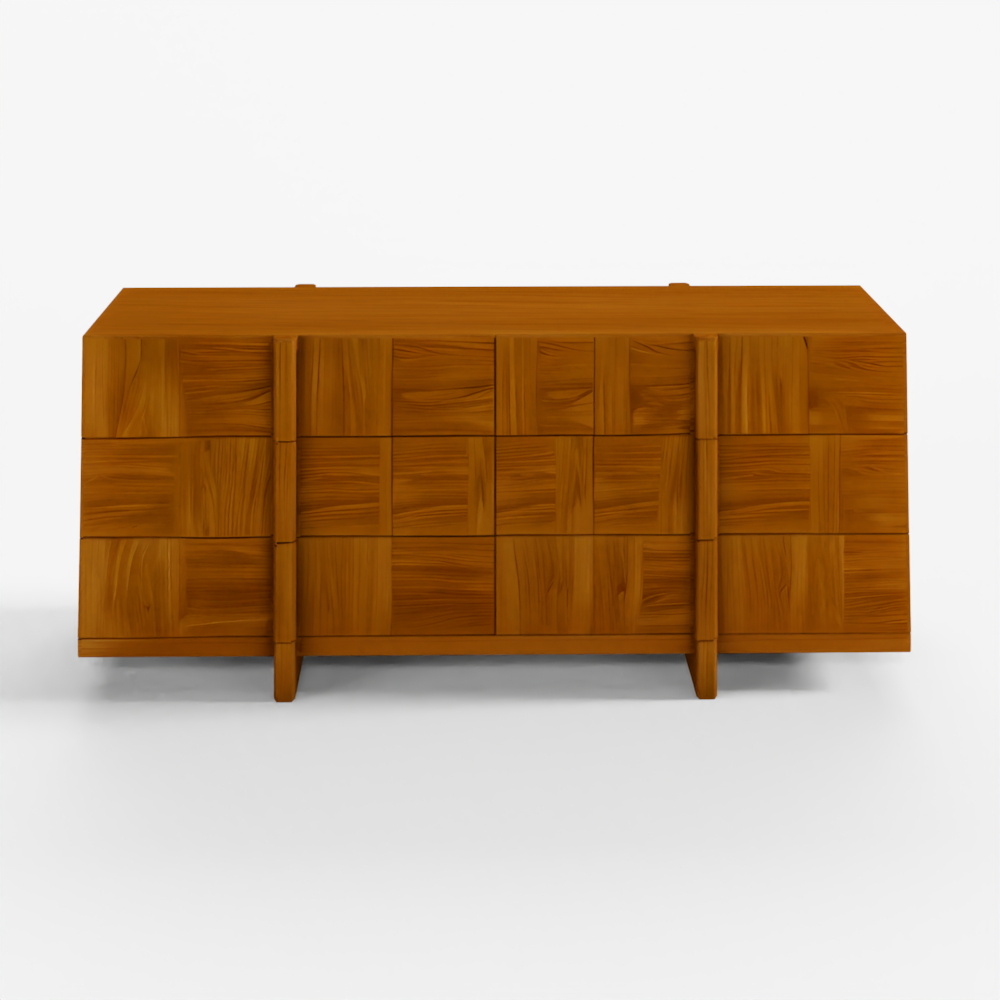 Commode double Ayra 6 tiroirs