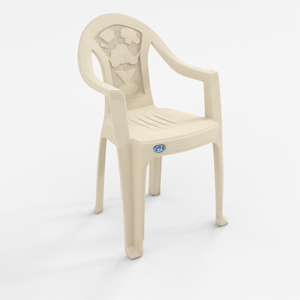 Plastic Gaming Chair 3D Model Game-Ready PBR
