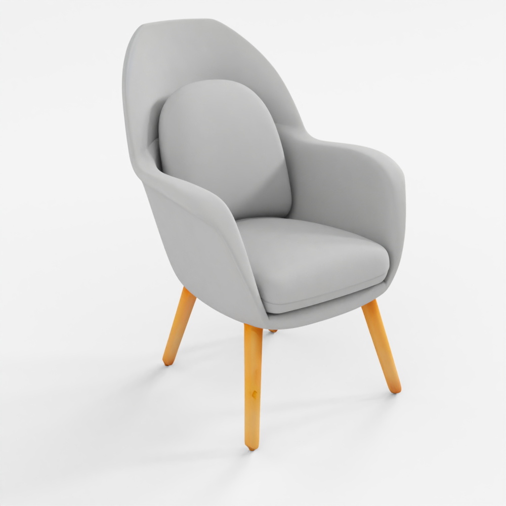 Swoon Lounge Chair 3D