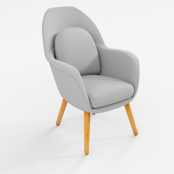 Swoon Lounge Chair 3D