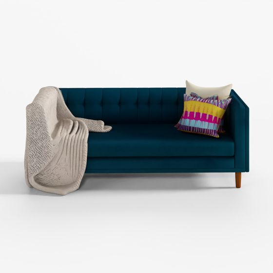 Bradford Sofa 3D Low-Poly Asset