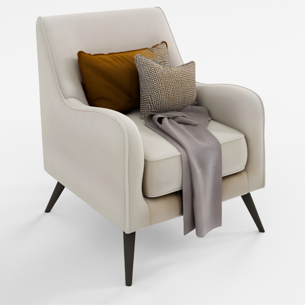 Book Nook Armchair 3D