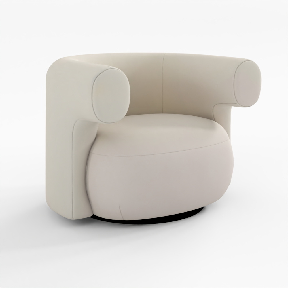 Burra Lounge Chair 3D Model