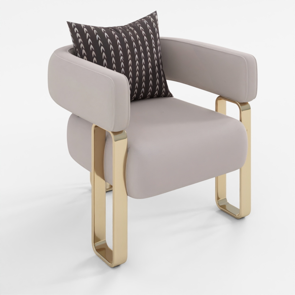 Chair Capricorn 3D Model Lounge