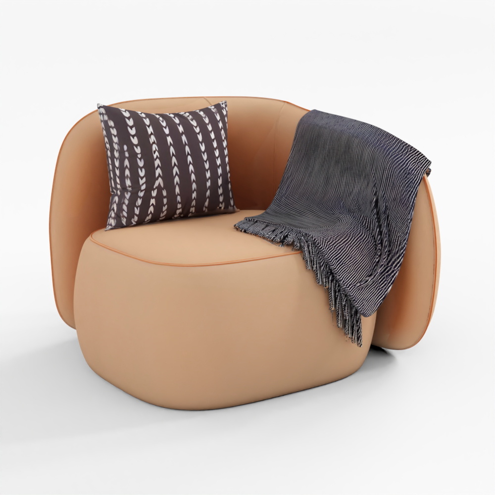 San Marino Right Chair 3D
