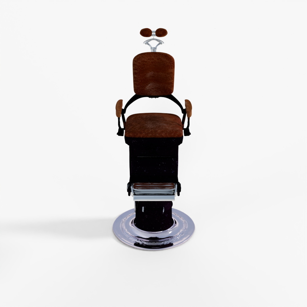 Dental Chair from Ritter 1920s 3D