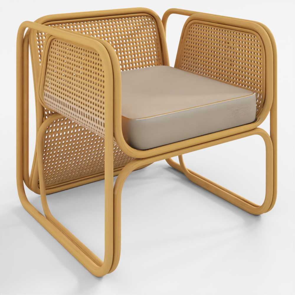 Cult Furniture Kupu Kupu Armchair 3D