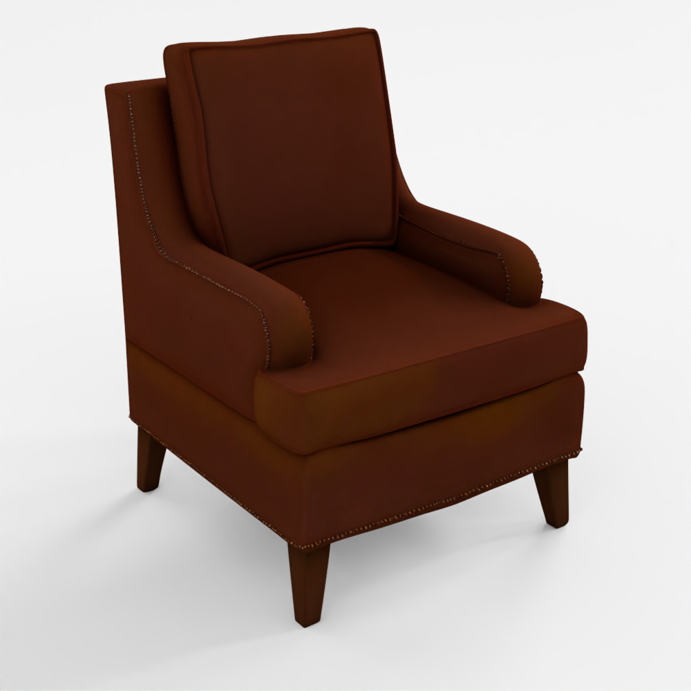 Henry Modern Armchair 3D Model
