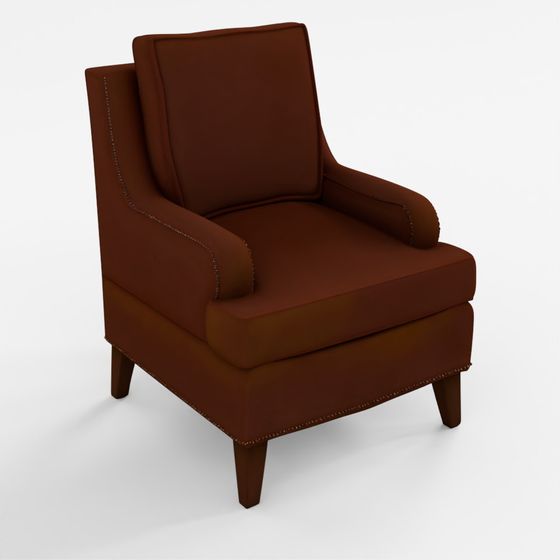 Henry Modern Armchair 3D Model