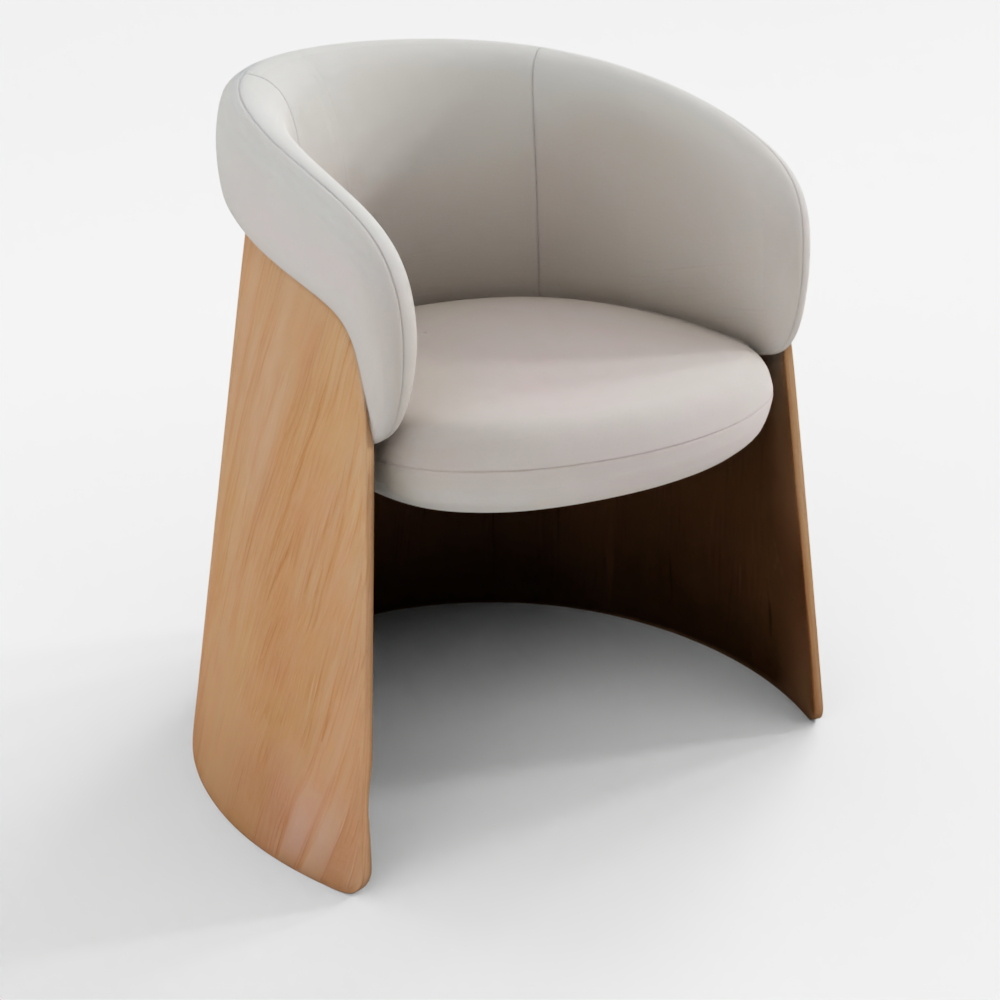 Ginger Madera Chair 3D