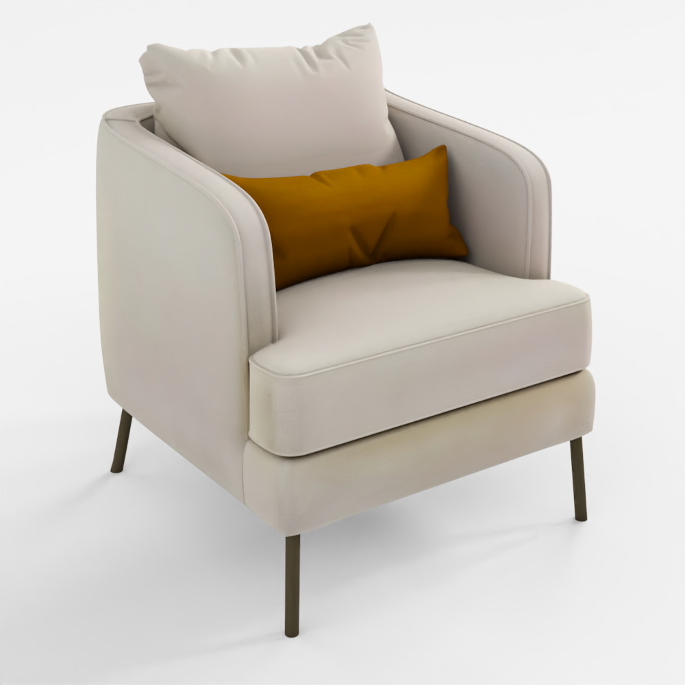 Julia Armchair 3D Model
