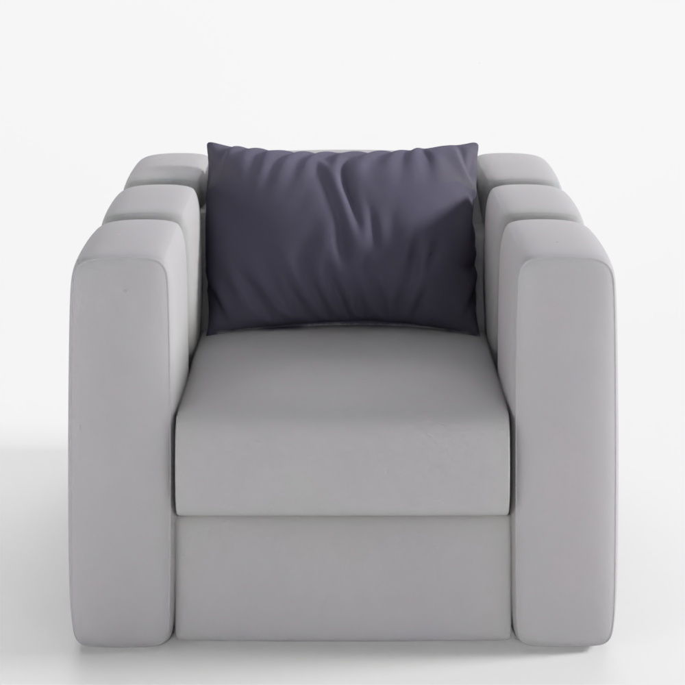 Interior Fashion Lounge Chair 3D Model