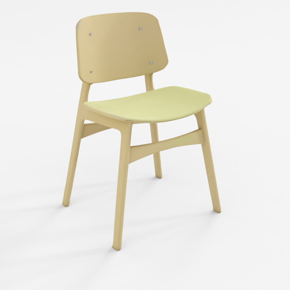 Low-Poly Modern Minimalistic Chair 3D Model